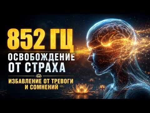 852 Гц Избавление от Страха, Тревоги и Сомнений | Короткая Медитация