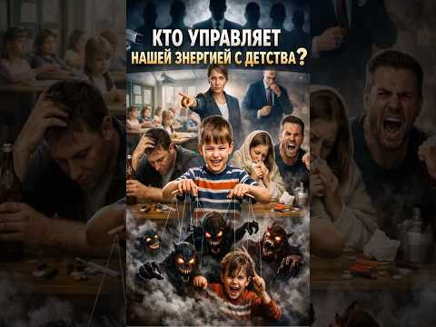 Иерархия подсущностей: кто управляет нашей энергией с детства  #осознанность  #подсознание  #мистика