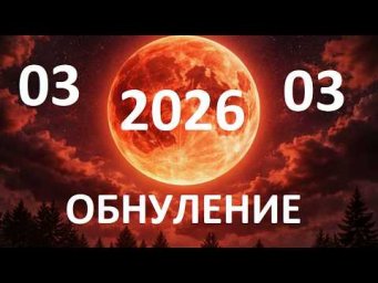 3 марта 2026.  Эффект кровавой луны.  Сделайте Технику
