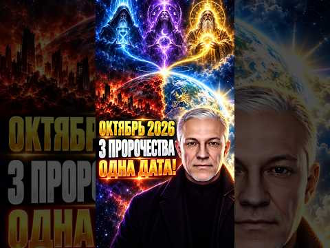 3 ПРОРОЧЕСТВА СОШЛИСЬ В ОКТЯБРЕ 2026! ЧТО ЖДЁТ МИР? #октябрь2026 #предсказания