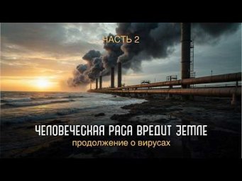 Человечество вредит Земле. Продолжение о вирусах часть 2