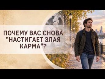 Почему вас снова "настигает злая карма"?