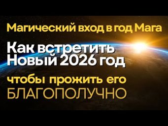 Как встретить 2026 год: магический вход в год Мага