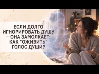 Если долго игнорировать Душу &ndash; она замолкает: как "оживить" голос Души?