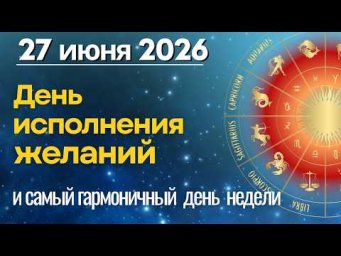 27 июня: день исполнения Желаний!