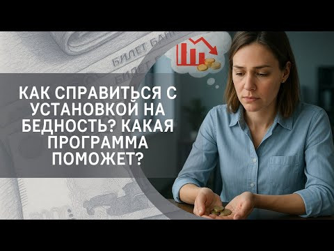 Как справиться с установкой на бедность? Какая программа поможет?