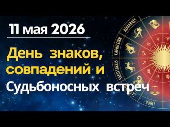 11 мая: день знаков, совпадений и судьбоносных встреч