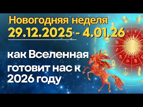 Новогодняя неделя 29 декабря 2025 - 4 января 2026