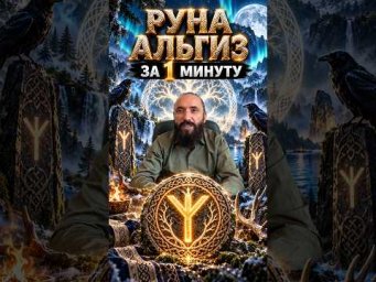 Руна Альгиз за 1 минуту. Значение и обзор руны Альгиз #shorts #руны #Альгиз #РунаАльгиз #рунолог
