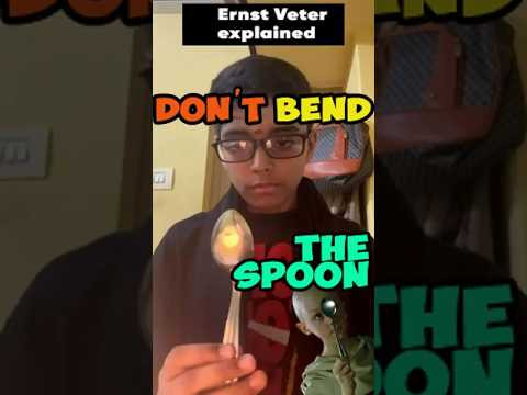 #how to bend a spoon with #telekinetic #skills