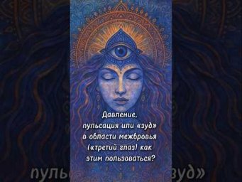 Давление, пульсация или &laquo;зуд&raquo; в области межбровья, третий глаз как этим пользоваться?