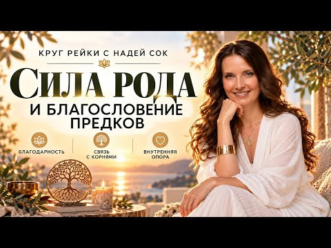 КАК ПОЛУЧИТЬ ПОДДЕРЖКУ СВОЕГО РОДА? Круг Рейки с Надей Сок