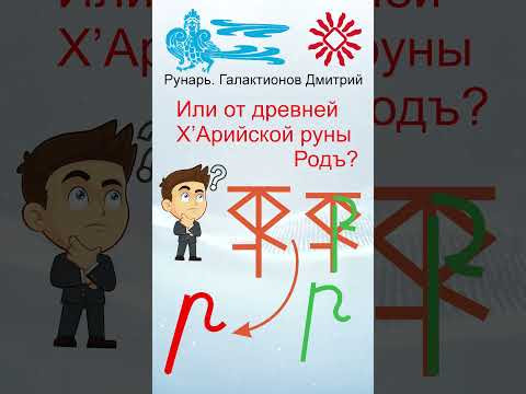 Прописная Буква Р сформирована от Руны Реци #Рунарь #Руны #Азбука #Буквица #ГалактионовДмитрий