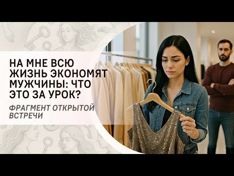 На мне всю жизнь экономят мужчины: что это за урок? Фрагмент бесплатного вебинара