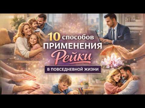 ✨ 10 СПОСОБОВ ПРИМЕНЕНИЯ РЕЙКИ В ПОВСЕДНЕВНОЙ ЖИЗНИ ✨ 10 СПОСОБОВ ПРИМЕНЕНИЯ РЕЙКИ В ПОВСЕДНЕВНОЙ ЖИЗНИ