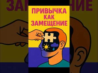Привычка как замещение