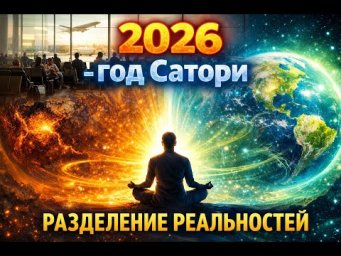 2026 - год Сатори, для кого то трансформации, а для кого то перехода в Новую реальность.