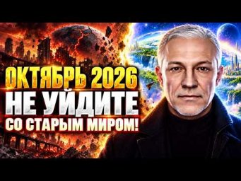 ОКТЯБРЬ 2026: ТРИ ПРОРОЧЕСТВА СОШЛИСЬ В ОДНОЙ ТОЧКЕ!