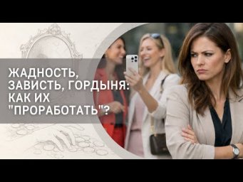Жадность, зависть, гордыня: как их "проработать"?