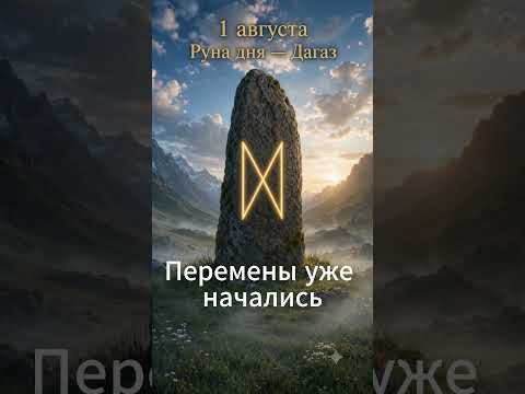 Руна дня Дагаз: время прорыва и перемен #рунадня #раскладнарунах