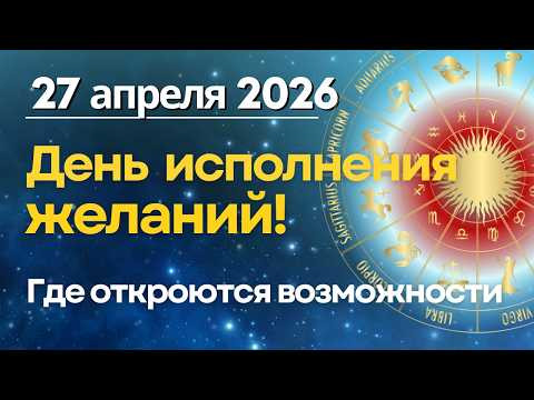 27 апреля: магический день для исполнения желаний 27 апреля: магический день для исполнения желаний
