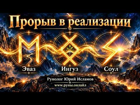 Прорыв в реализации. Руны для запуска изменений и выхода в полноценную реализацию своего потенциала.