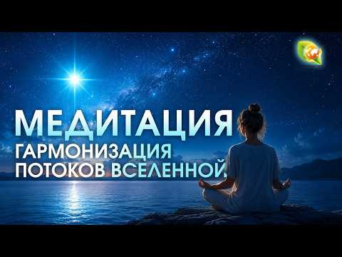 МЕДИТАЦИЯ гармонизация потоков Вселенной / Медитация на очищение ауры и работу с чакрами
