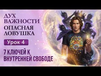Урок 4 | Дух важности - самая опасная ловушка | 7 ключей к внутренней свободе | Сиддхи