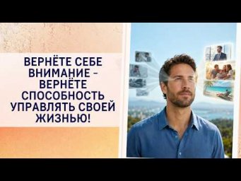 Вернете себе внимание - вернете способность управлять своей жизнью!
