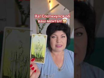 Ха!Споткнулся об ваш ментал! #таро #анжеламанвелян #tarot