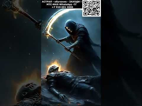 Астральная Смерть. ИИ. Арт нейросеть фэнтези #реальность #фэнтези #ИИ #нейросеть #видео #AI #мистика
