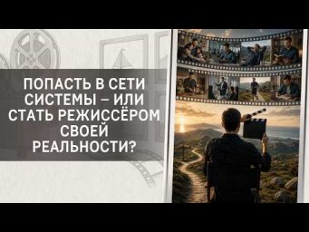 Попасть в сети Системы &ndash; или стать режиссёром своей реальности?