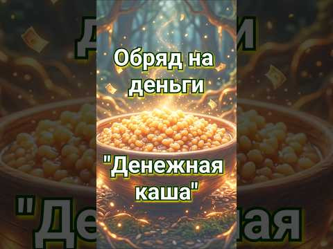 Сварил денежную кашу &mdash; жди богатства! 