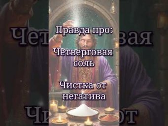 Четверговая соль, магические свойства. Очищение от: негатив, порча сглаз, проклятие приворот
