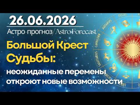 26 июня. Большой Крест Судьбы: неожиданные перемены откроют новые возможности