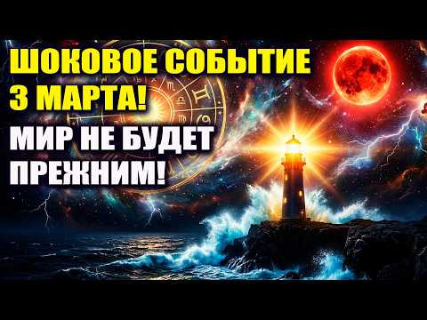 ШОКОВОЕ СОБЫТИЕ 3 МАРТА Изменит Всё!