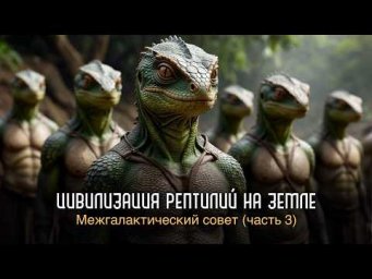 Цивилизация рептилоидов на Земле. Межгалактический совет (часть 3)
