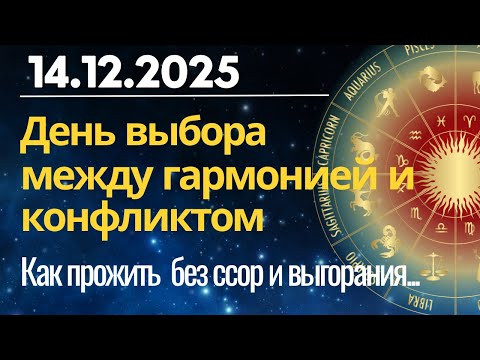 14 декабря: день выбора между гармонией и конфликтом. Как прожить его без ссор и выгорания