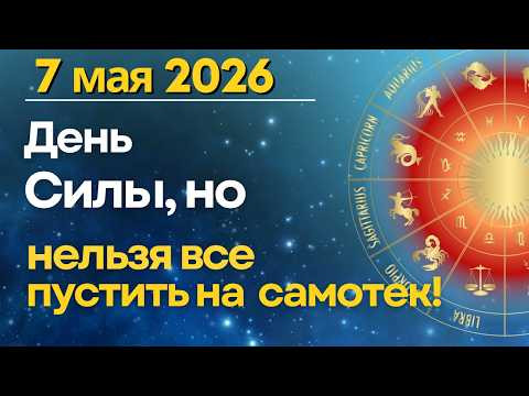 7 мая: день Силы. Но не пускайте все на самотёк!
