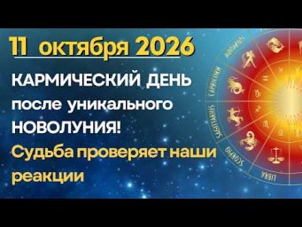 11 октября: Кармический день после уникального Новолуния и открытия Портала 10:10:10