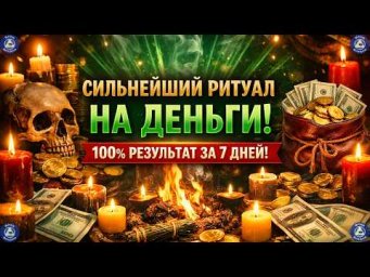 СИЛЬНЕЙШИЙ РИТУАЛ на ДЕНЬГИ &mdash; Работает 100% за 7 дней. 